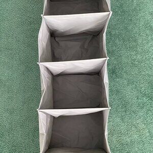 EUC Canvas Hanging Closet Organizer